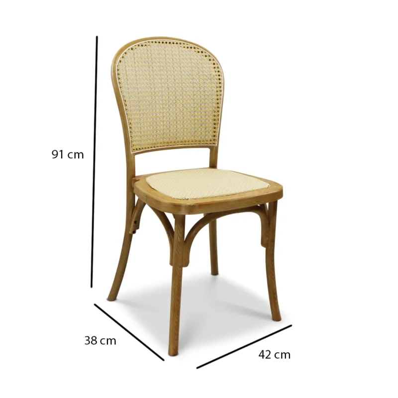 silla-alauda-natural-medidas Silla Alauda Natural de resina para comedor – medidas