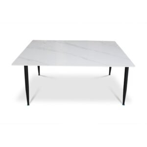 Mesa Rectangular para Comedor 150x90 cm blanca