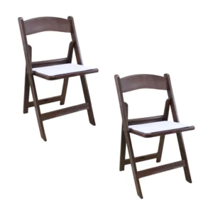 silla-avant-garde-chocolate-plegable-set-2 Pack de 2 sillas Avant Garde de resina color chocolate