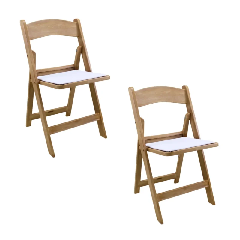 silla-avant-garde-natural-plegable-set-2 Pack de 2 sillas Avant Garde de resina color marrón